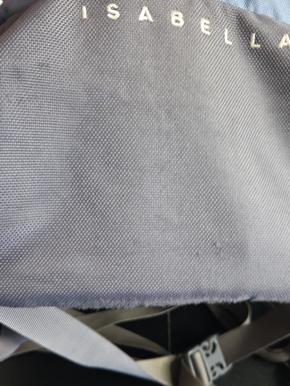 The North Face Isabella Light Blue and Gray Backpack - Picture 15 of 16